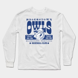 Hagerstown Owls Long Sleeve T-Shirt